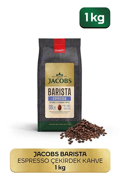 Jacobs Barista Çekirdek Kahve Espresso 1 kg ürün görseli 1