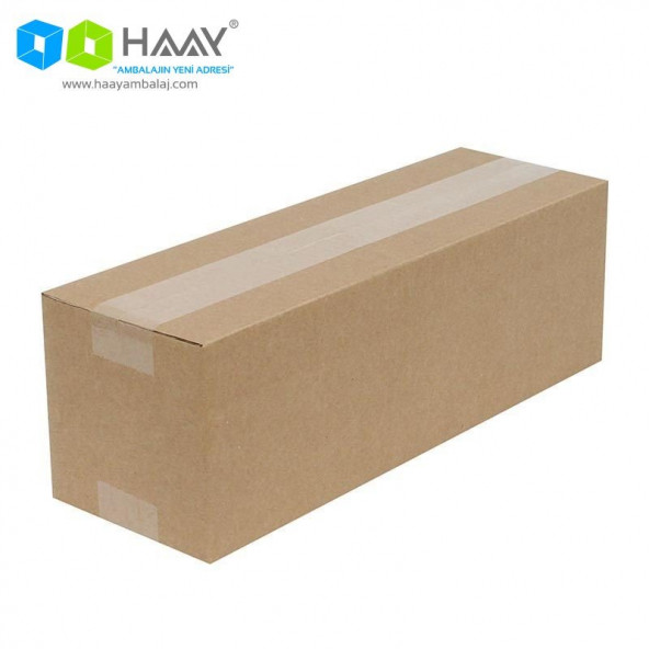 HAAY AMBALAJ 38x12x12cm Tek Oluklu Koli - Kraft (5 ADET) ürün görseli 1