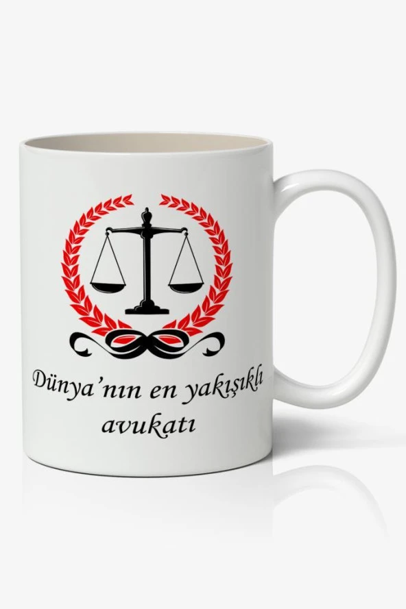 Avukatlar Günü Temalı Baskılı Kupa Bardak Baskılı Kahve Kupa Bardak-6 ürün görseli 1