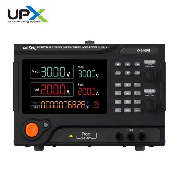 Upx K6010PE 0-60V 0-15A 10mv 10ma Programlanabilir Tek Çıkışlı Dc Ayarlı Güç Kaynağı ürün görseli 1