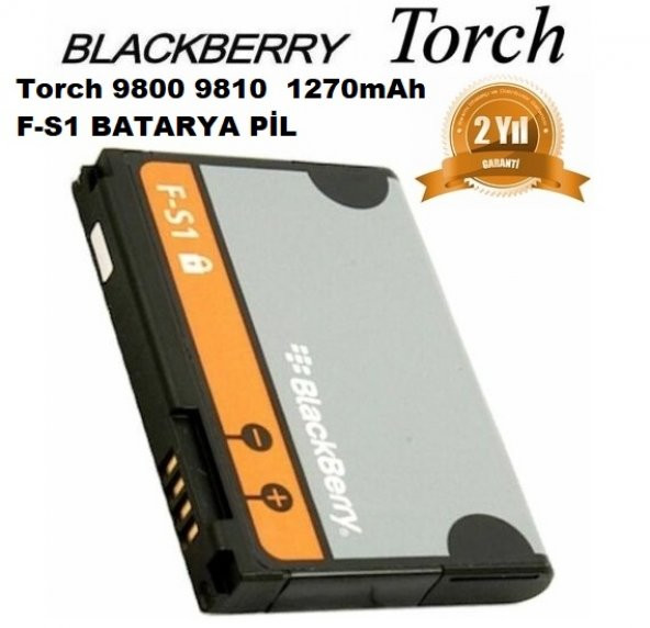 Day Blackberry Torch 9800 F-S1 1270 mAh ORJİNAL Batarya Pil (Uzun Ömürlü 2 YIL GARANTİLİ) BBZ10LS002136 ürün görseli 1