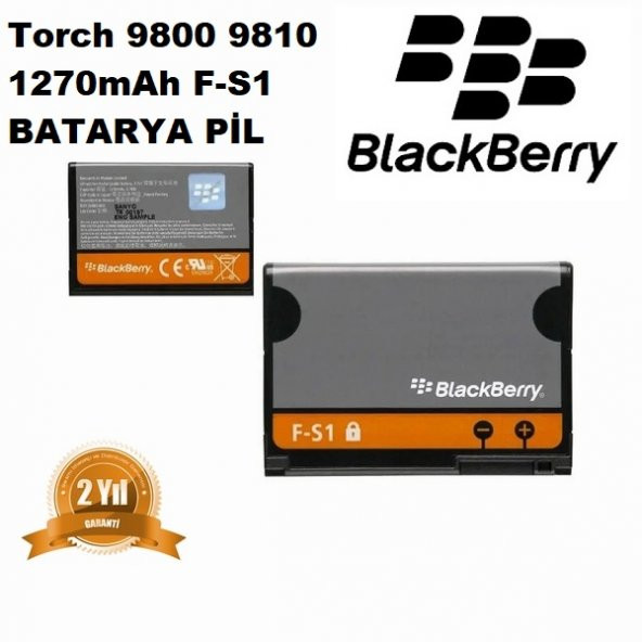 Day Blackberry Torch 9800 F-S1 1270 mAh ORJİNAL Batarya Pil (Uzun Ömürlü 2 YIL GARANTİLİ) BBZ10LS002412 ürün görseli 1