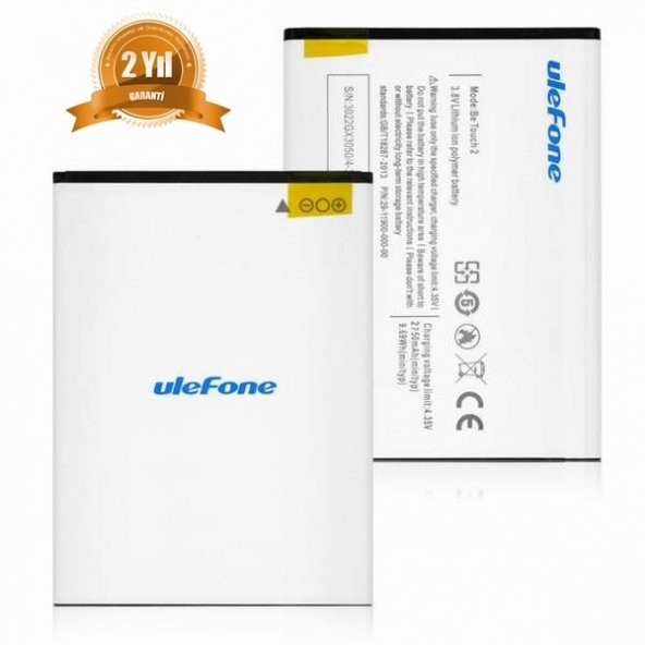 Day Mobile Ulefone Be Touch 3 Smartphone 2750 mAh ORJİNAL Batarya Pil (2 YIL GARANTİLİ) BBZ10LS003599 ürün görseli 1