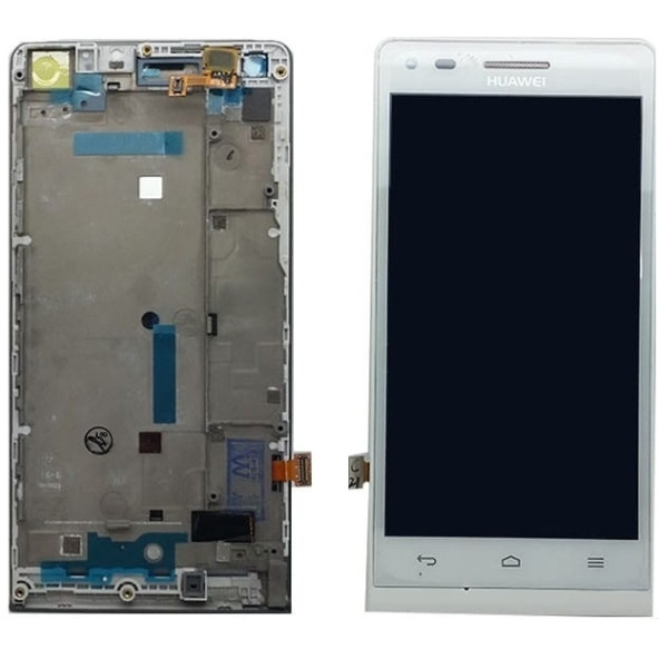 Huawei Ascend G6 G6-l11 Lcd Beyaz Çıtalı Dokunmatik Cep Telefonu Ekranı BBZ10LS003773 ürün görseli 1