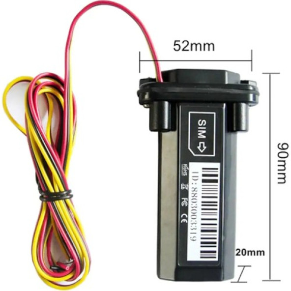Gps Tracker,araç,motor İnsan, Çocuk, Yaşlı,hasta Takip Cihazı BBZ10LS004399 ürün görseli 1
