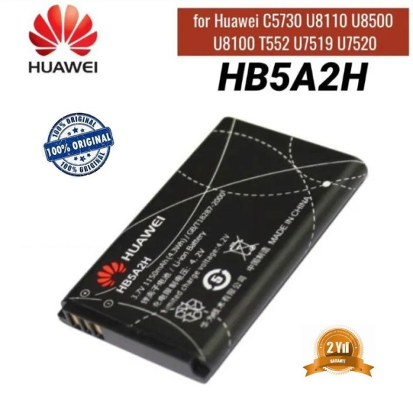 Huawei Uyumlu 1150 Mah Hb5a2h U8500 U7510 U8100 U8110 Pil Batarya Battery BBZ10LS004566 ürün görseli 1