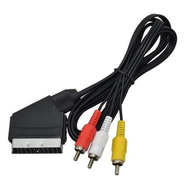Atlanta Scart & 3 RCA Kablo ürün görseli 1