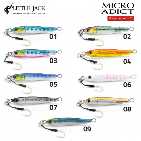 Little Jack Micro Adict Asymmetry 41mm 5gr Jig Yem ürün görseli 1