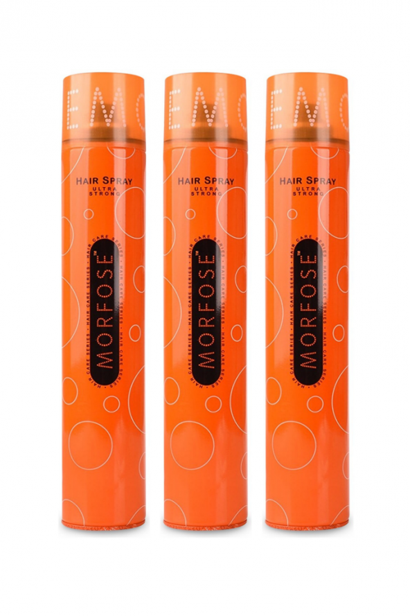 Morfose Saç Spreyi Ultra Strong (Ultra Sert) 400 Ml 3 Adet ürün görseli 1