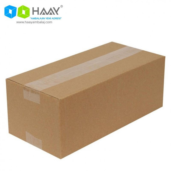 HAAY AMBALAJ 32x15x12cm Tek Oluklu Koli - Kraft (5 ADET) ürün görseli 1