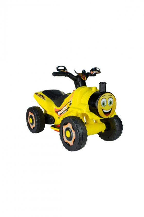 Uj Toys Işıklı Ve Müzikli Buddy 6v Akülü Mini Atv-sarı( 2-3-4 Yaşlara Uygun) ürün görseli 1