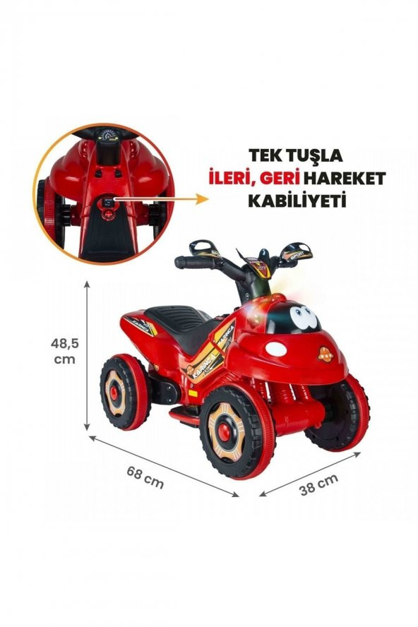 0004 Uj Toys, Akülü Atv 6v Karınca ürün görseli 1