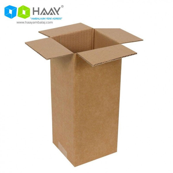 HAAY AMBALAJ 9x9x29cm Tek Oluklu Koli - Kraft (5 ADET) ürün görseli 1