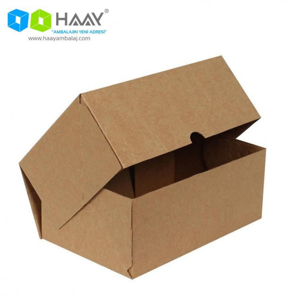 HAAY AMBALAJ 20x13x5cm E-ticaret Kargo Kutusu 4 Nokta-kraft (30 ADET) ürün görseli 1