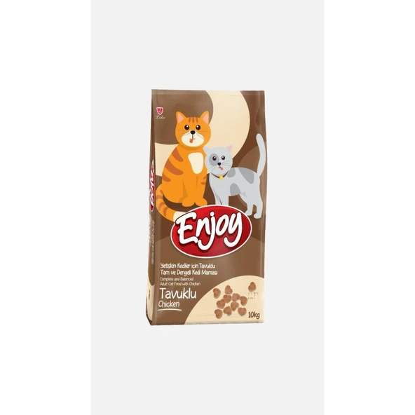 Enjoy Tavuklu Yetişkin Kedi Maması 10 Kg ürün görseli 1