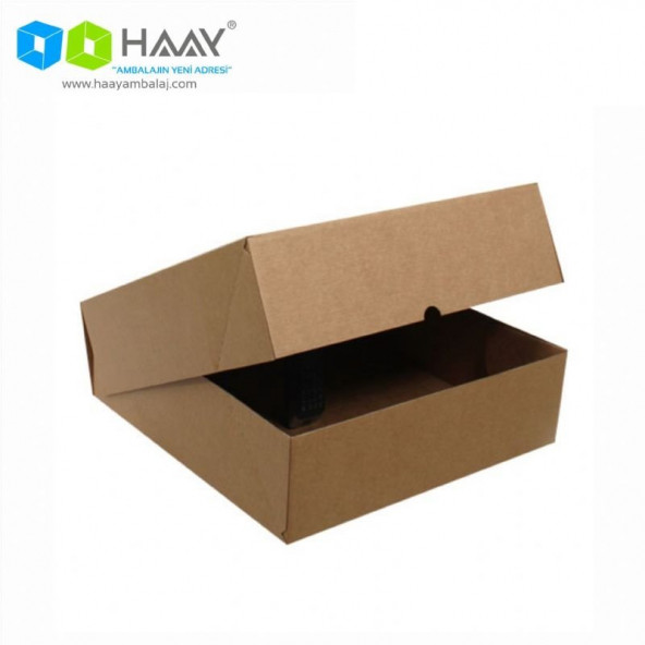 HAAY AMBALAJ 40x40x12cm E-ticaret Kargo Kutusu (4 Nokta) - Kraft (10ADET) ürün görseli 1