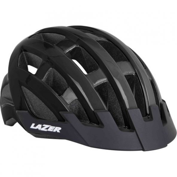 Lazer Kask Compact Ce-Cpsc- 54/61CM - Siyah ürün görseli 1