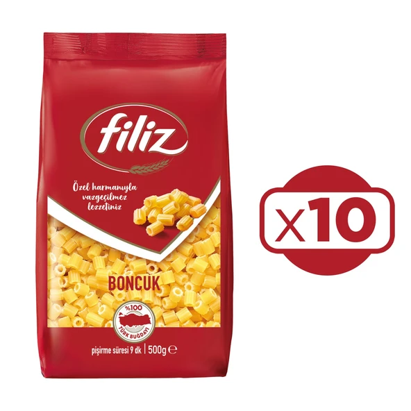Filiz Makarna Boncuk 500gr X 10 Adet ürün görseli 1
