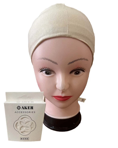 Aker Dikişsiz Penye Bone 5002701  EKRU ürün görseli 1