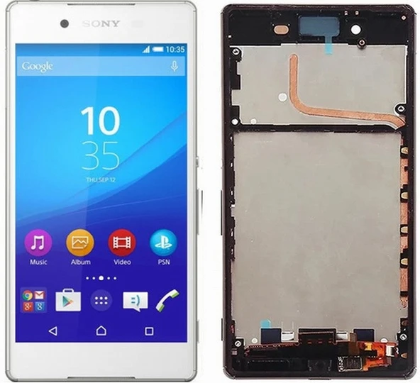 Sony Xperia Z3+ Z4 E6553 LCD Ekran Dokunmatik Çıtalı Beyaz DTSINE0007785 ürün görseli 1