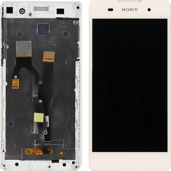 Sony Xperia (F3311-F3313) E5 Ekran Dokunmatik Çıtalı (Kasalı) Beyaz DTSINE0007782 ürün görseli 1