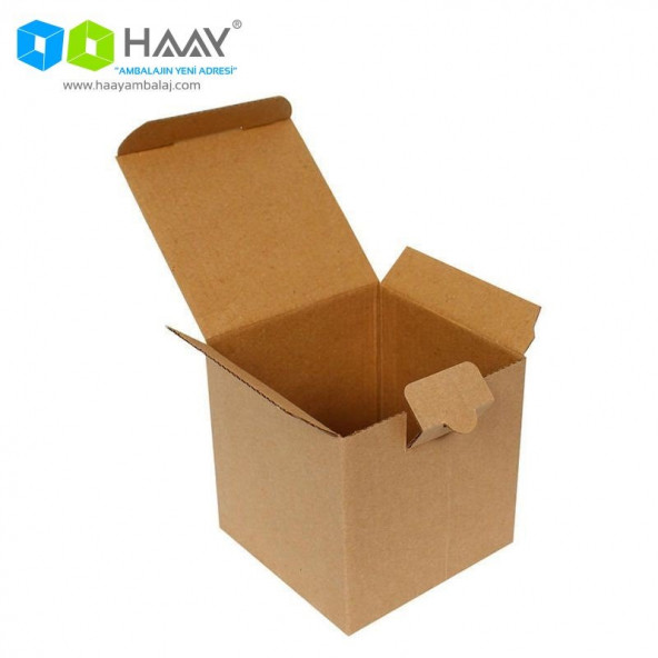HAAY AMBALAJ 10,5x10,5x10,5cm Kraft E-ticaret Kargo Kutusu (40 Adet) ürün görseli 1