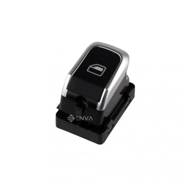 Enva Otomotiv AUDİ A1 A-1 TEKLİ CAM AÇMA DÜĞMESİ ANAHTARI 2011-2016 (KROMLU) ürün görseli 1