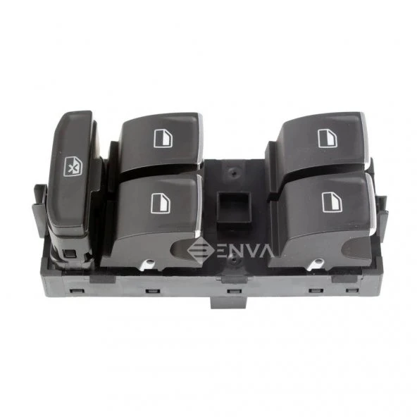 Enva Otomotiv VOLKSWAGEN POLO SOL ÖN DÖRTLÜ CAM AÇMA DÜĞMESİ 2018-2019 (KROM) ürün görseli 1