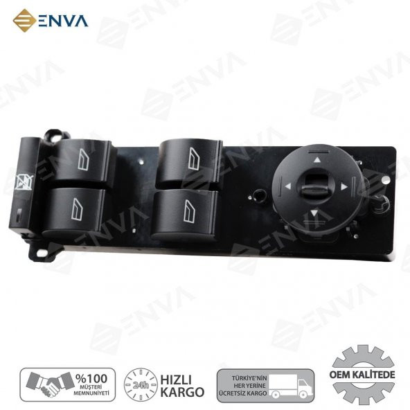 Enva FORD CMAX / C MAX DÖRTLÜ CAM AÇMA DÜĞMESİ ANAHTARI 2008-2013 ürün görseli 1