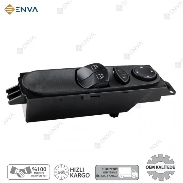 Enva MERCEDES BENZ SPRİNTER SOL CAM AÇMA ANAHTARI DÜĞMESİ 2006-2014 ürün görseli 1