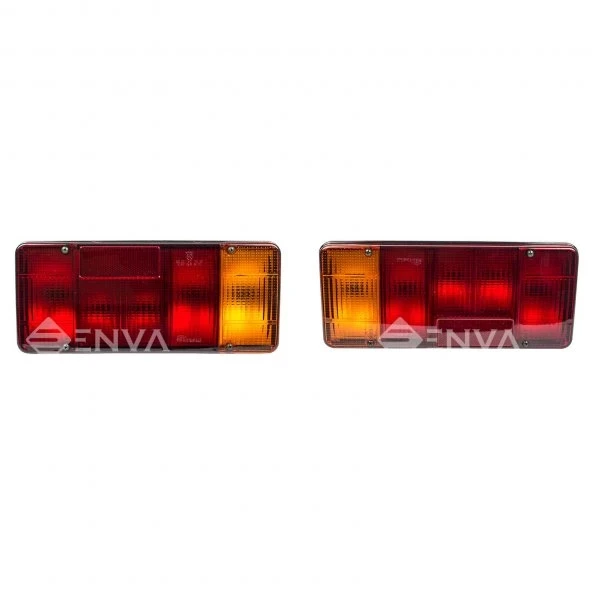 Enva Otomotiv FİAT DUCATO (PİKAP) KAMYONET SAĞ + SOL ARKA STOP LAMBASI TAKIMI 1994-2014 ürün görseli 1