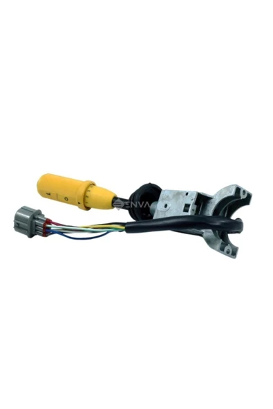 Enva Otomotiv JCB (İŞ MAKİNASI) İLERİ GERİ VITES KORNA KOLU 10 PİN (SARI) ürün görseli 1