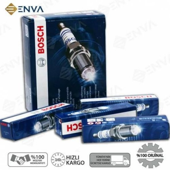 Enva HONDA CİVİC 1.6 MOTOR BENZİN - LPG BOSCH İRİDYUM BUJİ 1996-2001 ürün görseli 1