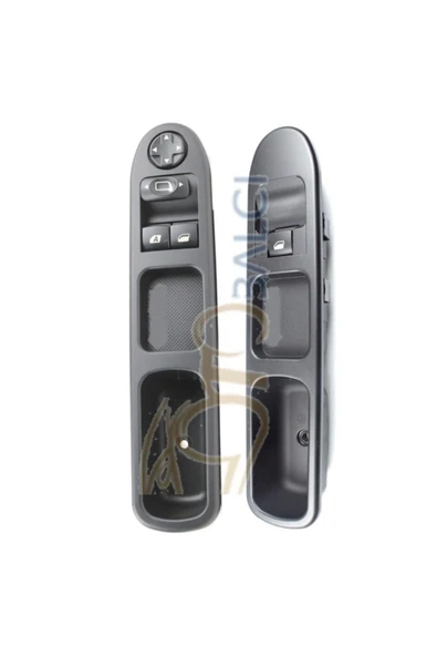 Enva Otomotiv PEUGEOT 207 SAĞ + SOL CAM AÇMA DÜĞMESİ ANAHTARI TAKIM 2007-2012 ürün görseli 1