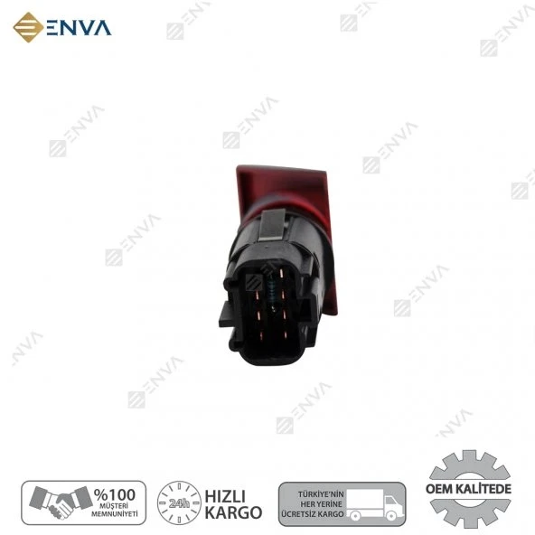 Enva FORD CONNECT DÖRTLÜ SİNYAL FLAŞÖR DÜĞMESİ ANAHTARI 20082013 ürün görseli 1