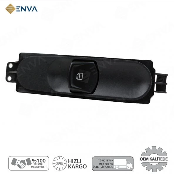 Enva MERCEDES BENZ VİTO SAĞ TEKLİ CAM AÇMA DÜĞMESİ ANAHTARI ürün görseli 1