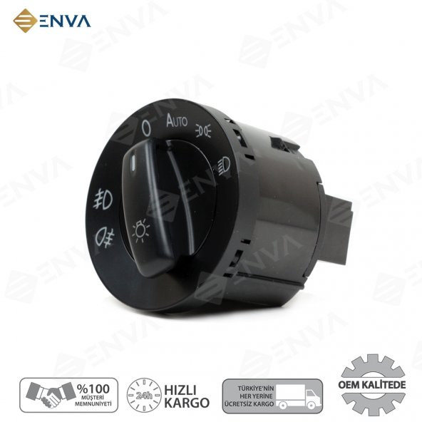 Enva CADDY / PASSAT /JETTA / GOLF V FAR DÜĞMESİ / ANAHTARI ürün görseli 1