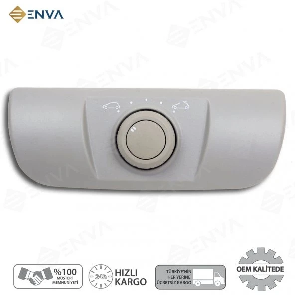 Enva RENAULT MEGANE 2 SUNROOF (SANRUF) AÇMA DÜĞMESİ ANAHTARI 2003-2008 ürün görseli 1