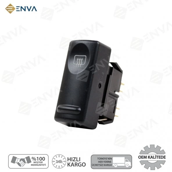 Enva RENAULT 19 R19 ARKA CAM REZİSTANS DÜĞMESİ / ANAHTARI ürün görseli 1