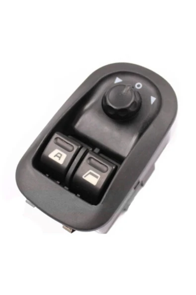 Enva PEUGEOT 306 SOL ÖN İKİLİ CAM AÇMA KAPATMA DÜĞMESİ (AYNA AYARLI) ürün görseli 1
