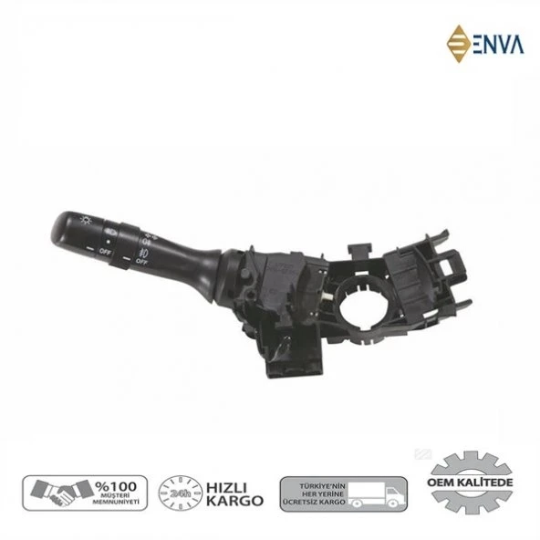 Enva TOYOTA AURİS FAR SİNYAL KUMANDA KOLU 2007-2009 (ÖN+ARKA SİSLİ) ürün görseli 1