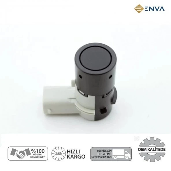 Enva MERCEDES BENZ A150 ARKA TAMPON PARK SENSÖRÜ 2004-2009 (SİYAH) ürün görseli 1