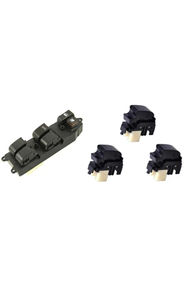 Enva Otomotiv TOYOTA COROLLA CAM AÇMA DÜĞMESİ ANAHTARI TAKIM 1999-2001 ürün görseli 1