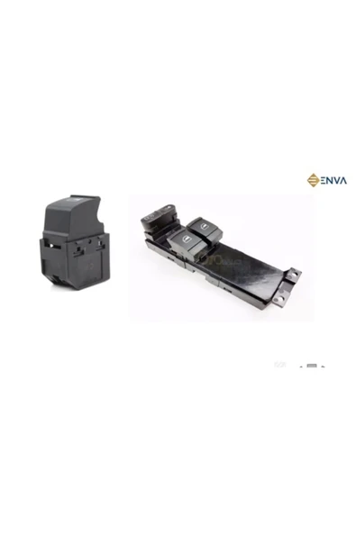 Enva Otomotiv SKODA OCTAVİA İKİLİ + TEKLİ CAM AÇMA DÜĞMESİ TAKIMI 19992004 ürün görseli 1