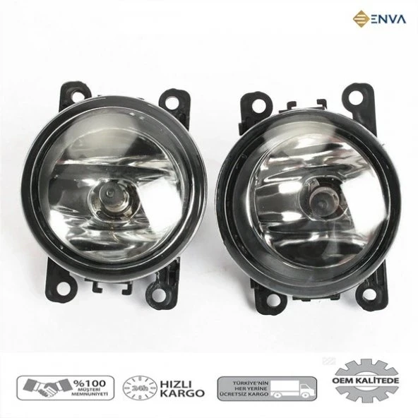 Enva Otomotiv SUZUKİ JİMNY SOL + SAĞ ÖN SİS FARI SİS LAMBASI TAKIMI 2006-2013 ürün görseli 1