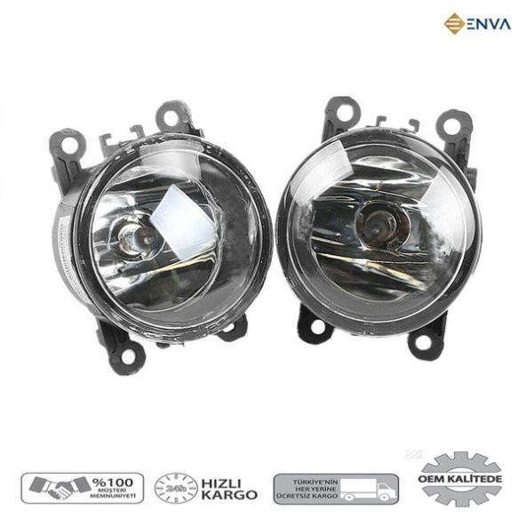 Enva Otomotiv SUZUKİ SWİFT SOL + SAĞ ÖN SİS FARI SİS LAMBASI TAKIMI 2006-2012 ürün görseli 1