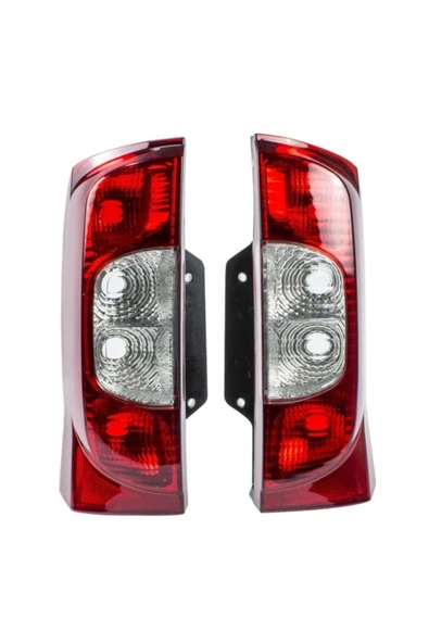 Enva Otomotiv PEUGEOT BİPPER SAĞ + SOL ARKA FAR STOP LAMBASI TAKIMI 2008-2016 ürün görseli 1