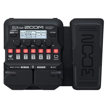 Zoom G1x FOUR Expression Pedallı Multi-Efekt Prosesörü - Resim 4
