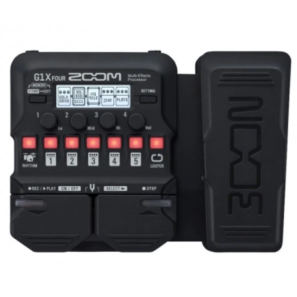 Zoom G1x FOUR Expression Pedallı Multi-Efekt Prosesörü ürün görseli 1