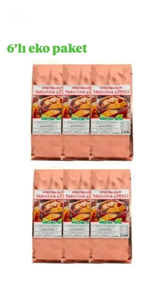 Atıştırmalık Tarhana Çöreği 6 lı Eko paket ürün görseli 1